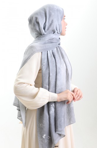 Karaca Natural Fiber Shawl 82010-14 Gray 82010-14