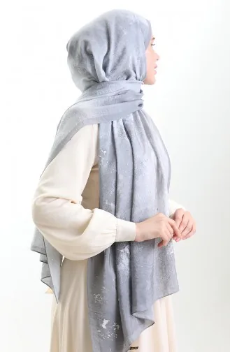 Karaca Doğal Elyaf Şal 82010-14 Gri
