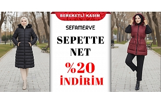 Sepette Net %20 İndirim