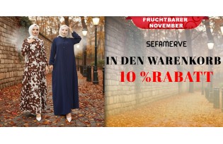 Zusätzliche 10% Rabatt im Warenkorb