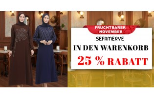 Zusätzliche 25% Rabatt im Warenkorb