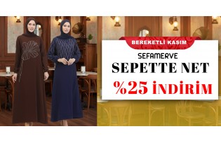 Sepette Net %25 İndirim