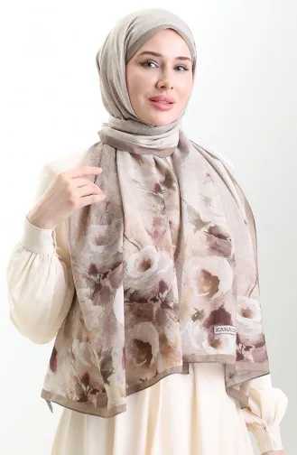 Karaca Natuurlijke Vezel Sjaal 82009-07 Mink 82009-07