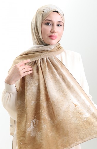 Karaca Naturfaserschal 82010-01 Gold 82010-01