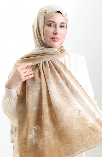 Karaca Natuurlijke Vezel Sjaal 82010-01 Goud 82010-01