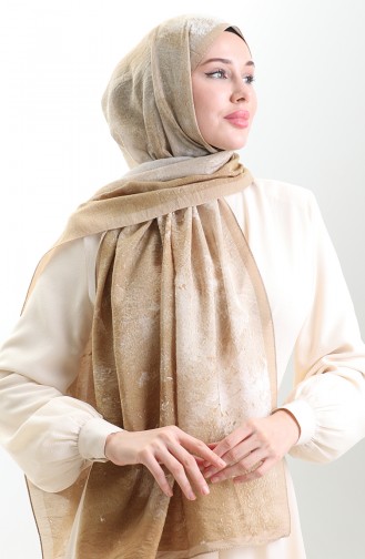 Karaca Naturfaserschal 82010-01 Gold 82010-01