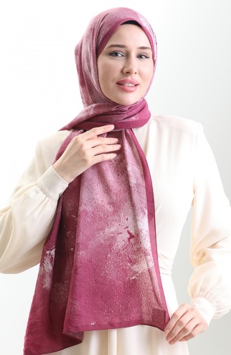 Karaca Naturfaserschal 82010-03 Fuchsia 82010-03