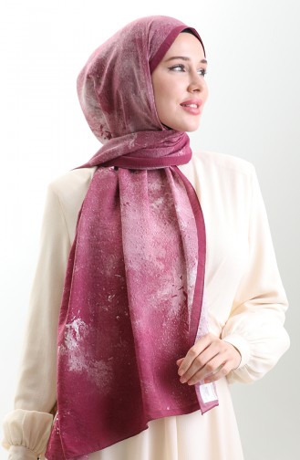 Karaca Naturfaserschal 82010-03 Fuchsia 82010-03