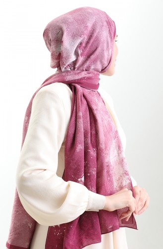 Karaca Naturfaserschal 82010-03 Fuchsia 82010-03