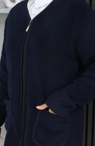 Cardigan Polaire 0975-02 Bleu Marine 0975-02