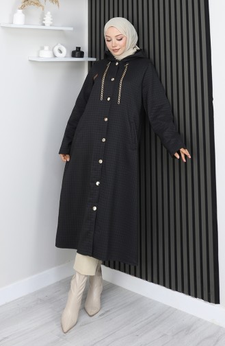 Cape Mit Knopf Und Kette 0206-01 Schwarz 0206-01