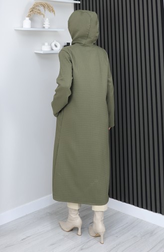 Cape Mit Knopf Und Kette 0206-03 Khaki 0206-03