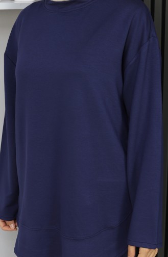 Oysho Stoffen Tuniekbroek Tweedelig Pak 2164-04 Marineblauw 2164-04