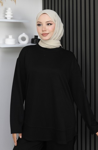 Oysho Stoffen Tuniekbroek Tweedelig Pak 2164-05 Zwart 2164-05