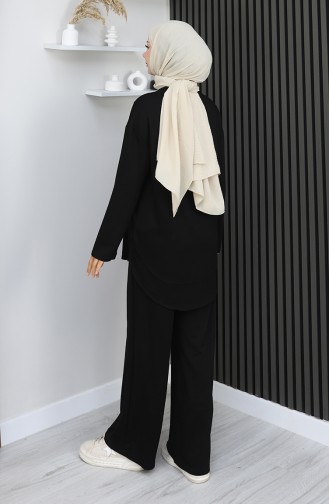 Oysho Stoffen Tuniekbroek Tweedelig Pak 2164-05 Zwart 2164-05