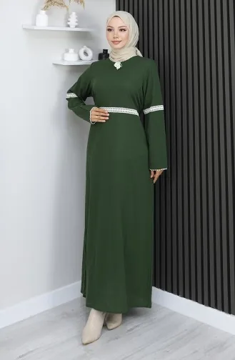 Şile Cloth Dress 3939-03 Khaki 3939-03