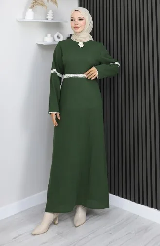 Şile Cloth Dress 3939-03 Khaki 3939-03