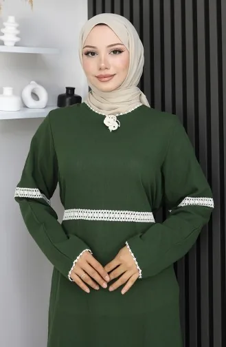 Şile Cloth Dress 3939-03 Khaki 3939-03