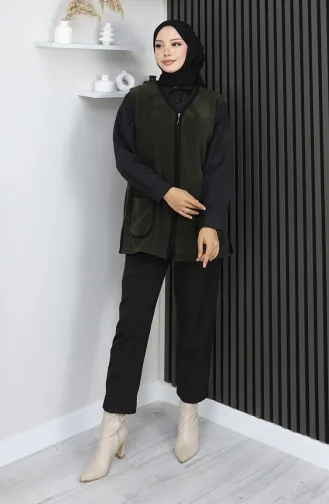 Polar Vest 0960-06 Khaki Groen 0960-06