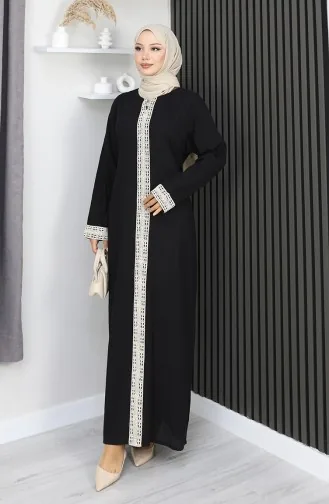 Şile Stoffkleid 3840-01 Schwarz 3840-01