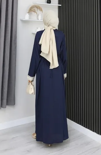 Şile Cloth Dress 3840-02 Navy Blue 3840-02