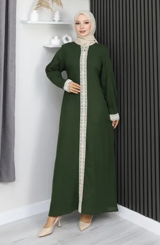 Şile Stoffen Jurk 3840-03 Kaki 3840-03