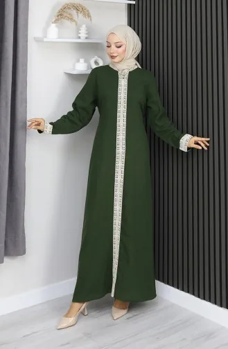 Şile Stoffen Jurk 3840-03 Kaki 3840-03