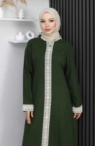 شيله فستان قماش 3840-03 لون كاكي 3840-03