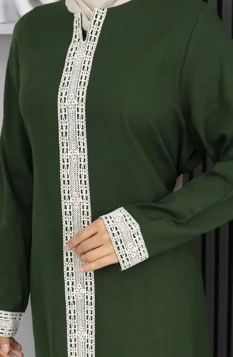 Şile Stoffen Jurk 3840-03 Kaki 3840-03