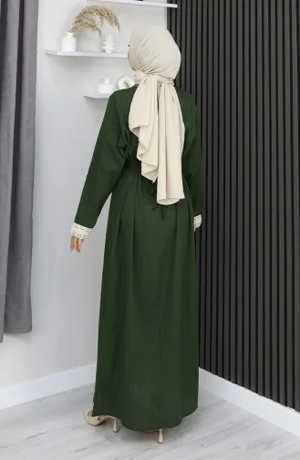 Şile Stoffen Jurk 3840-03 Kaki 3840-03