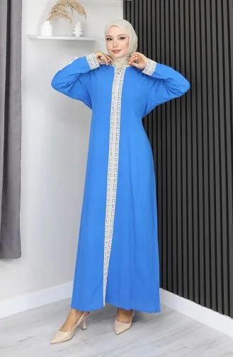 Robe En Tissu Şile 3840-05 Saks 3840-05