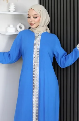 Robe En Tissu Şile 3840-05 Saks 3840-05