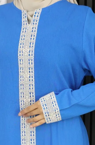 Robe En Tissu Şile 3840-05 Saks 3840-05