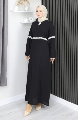 Şile Cloth Dress 3939-01 Zwart 3939-01