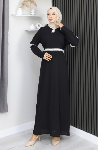 Şile Cloth Dress 3939-01 Zwart 3939-01