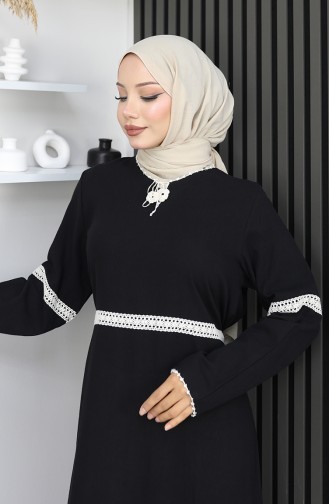 Şile Cloth Dress 3939-01 Zwart 3939-01