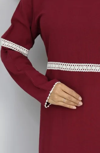 Robe En Tissu 3939-04 Rouge Claret 3939-04