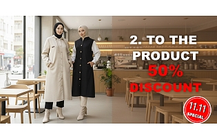 50%korting op het tweede artikel