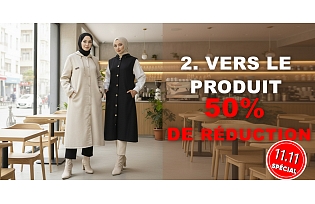-50 % sur le deuxième article