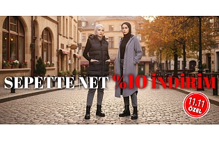 Sepette Net %10 İndirim