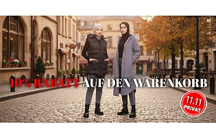 Zusätzliche 10% Rabatt im Warenkorb