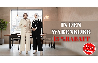 Zusätzliche 15% Rabatt im Warenkorb