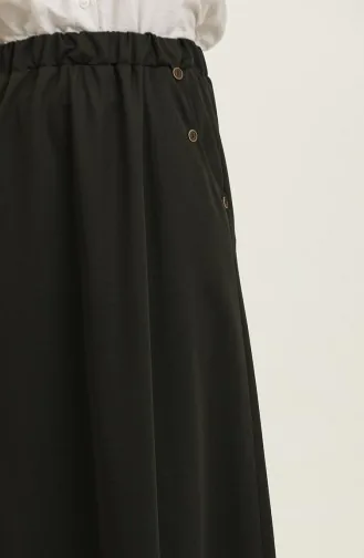Feride Damenrock Mit Knöpfen 4202-04 Khaki 4202-04