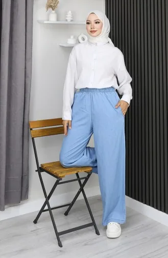 Tensel Elastische Taille Jeans 7568-05 Donkerblauw 7568-05