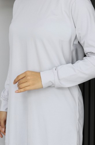 تونيك رياضي من القطن الممشط من أرابوي 9127-03 حجري 9127-03