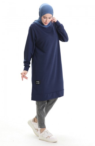 Armalı Tunik 0012-15 Lacivert