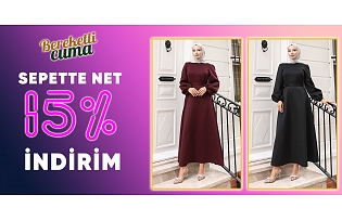Sepette Net %15 İndirim