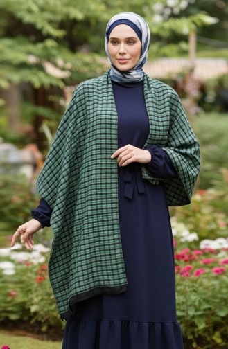 Panço Omuz Şal 2060-01 Zümrüt Yeşili