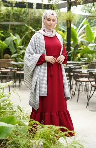 Poncho-Schulterschal 2078-01 Grau 2078-01
