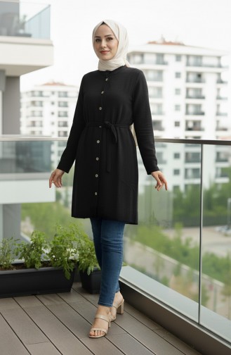 تونيك موسلين أسود 5505-01 5505-01